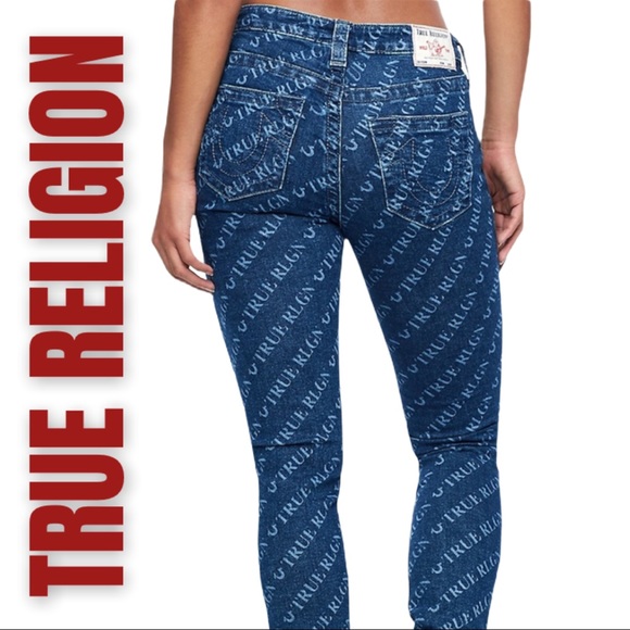 True Religion Denim - NWT True Religion Halle Mid-Rise Super Skinny,  27